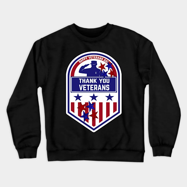 thank you veterans Crewneck Sweatshirt by carismashop